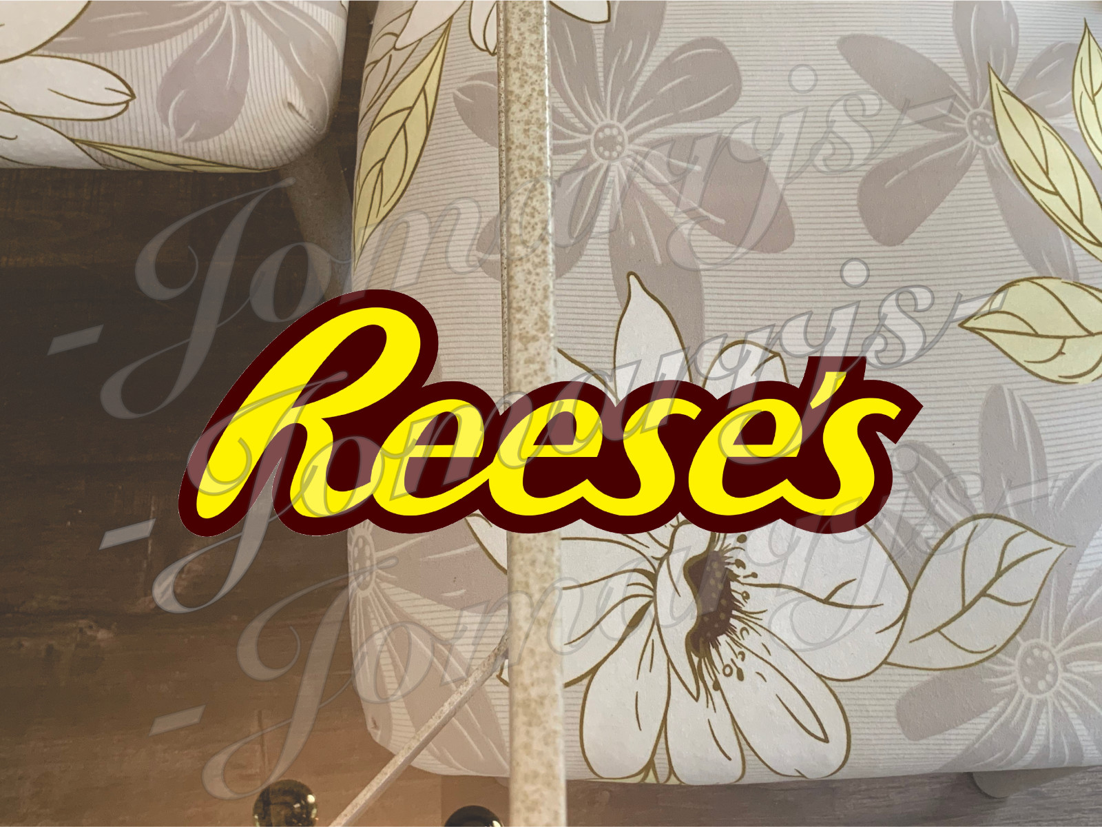 Reese&rsquo;s Logo Candy Brand Custom Vinyl Sticker Decal fan car tumbler laptop