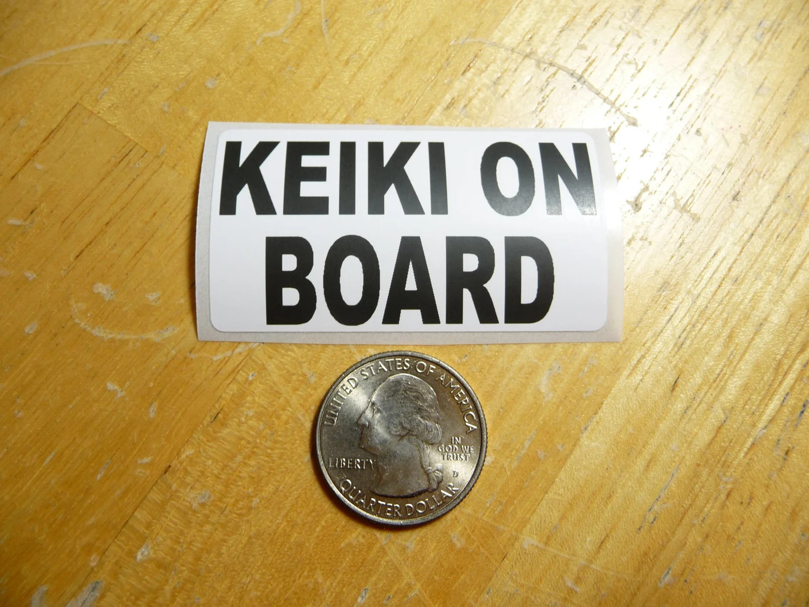 KEIKI ON BOARD STICKER DECAL 1 – 50 BULK PACK FUNNY CHILD PARENT LOVE