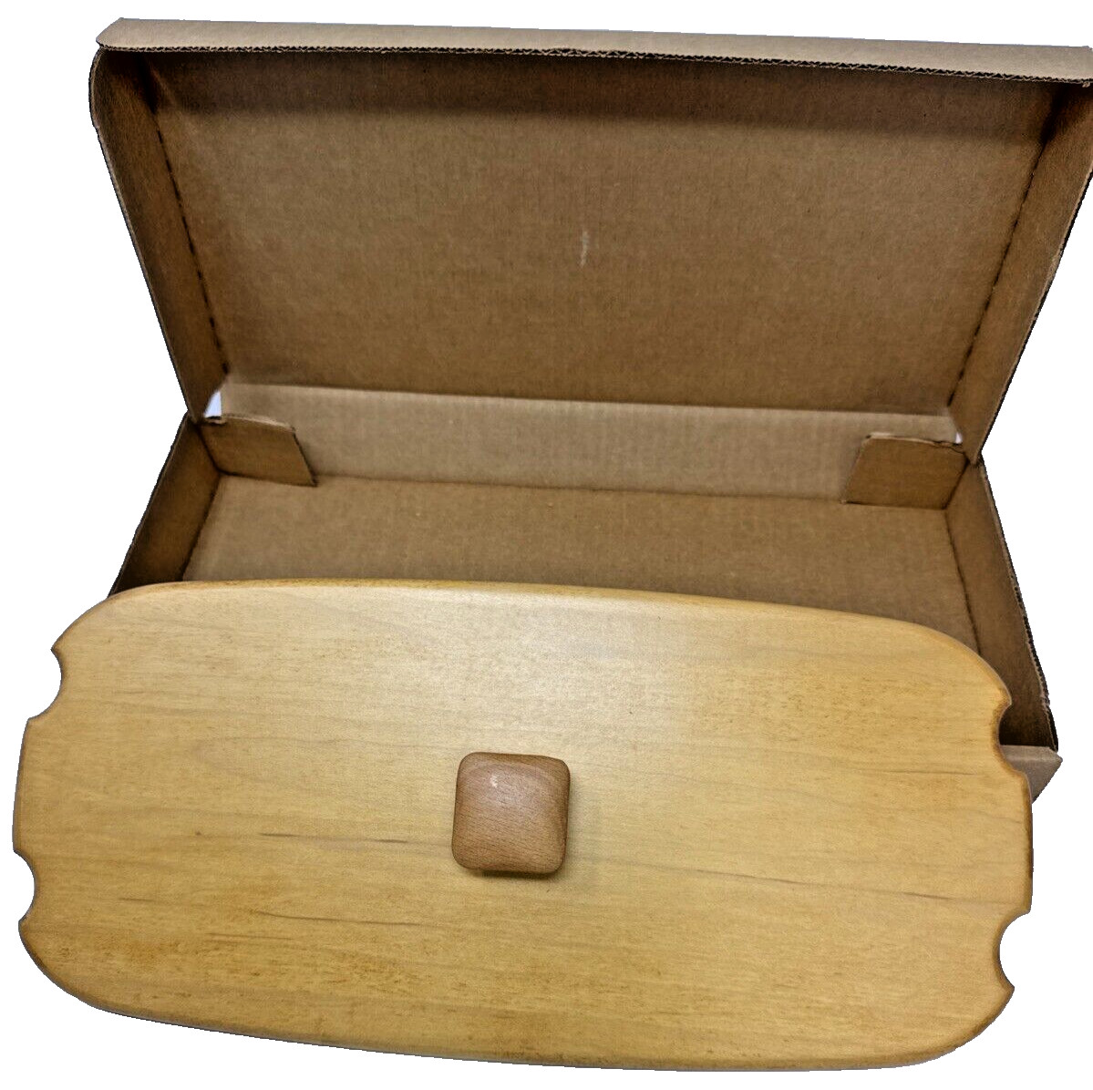 NEW IN BOX Longaberger 1997 Fathers Day Personal Organizer Basket Wooden Lid