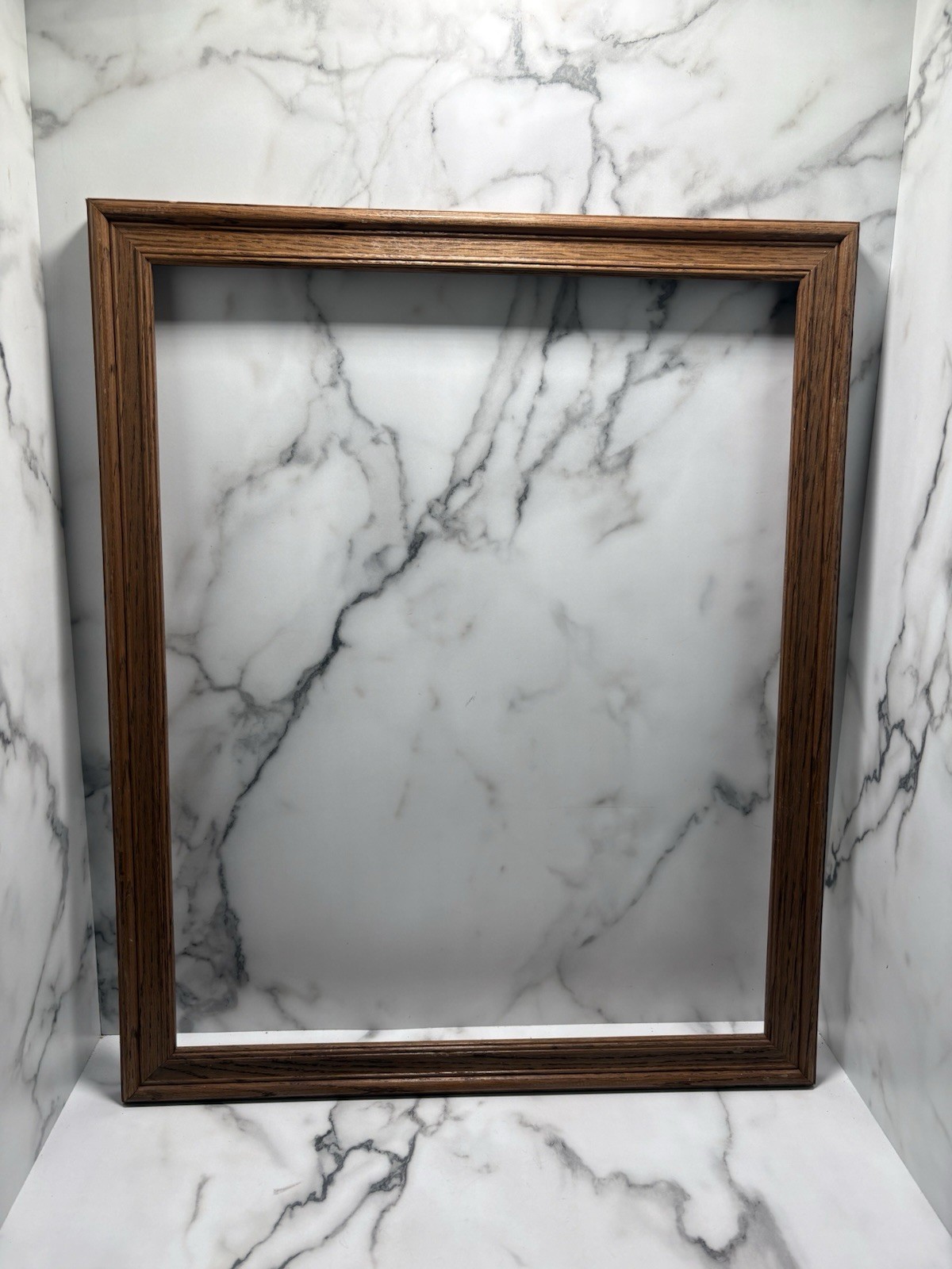 Vtg Wooden Picture Frame Holds 16 X 20”in Frame Only