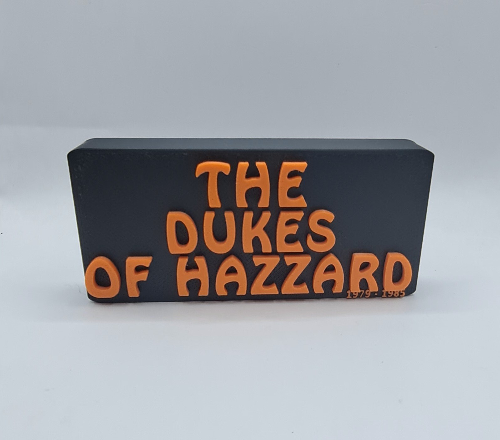 1980&rsquo;s The Dukes of Hazzard Logo Sign Shelf Desk Art