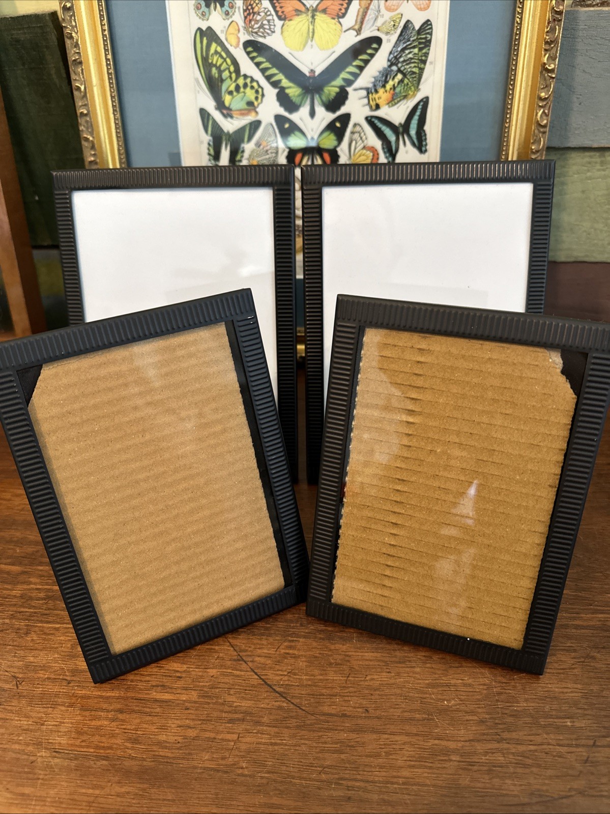 4 Maeve Frame Pottery Barn Black Frame Finish William Sonoma (2)4×6(2)5×7