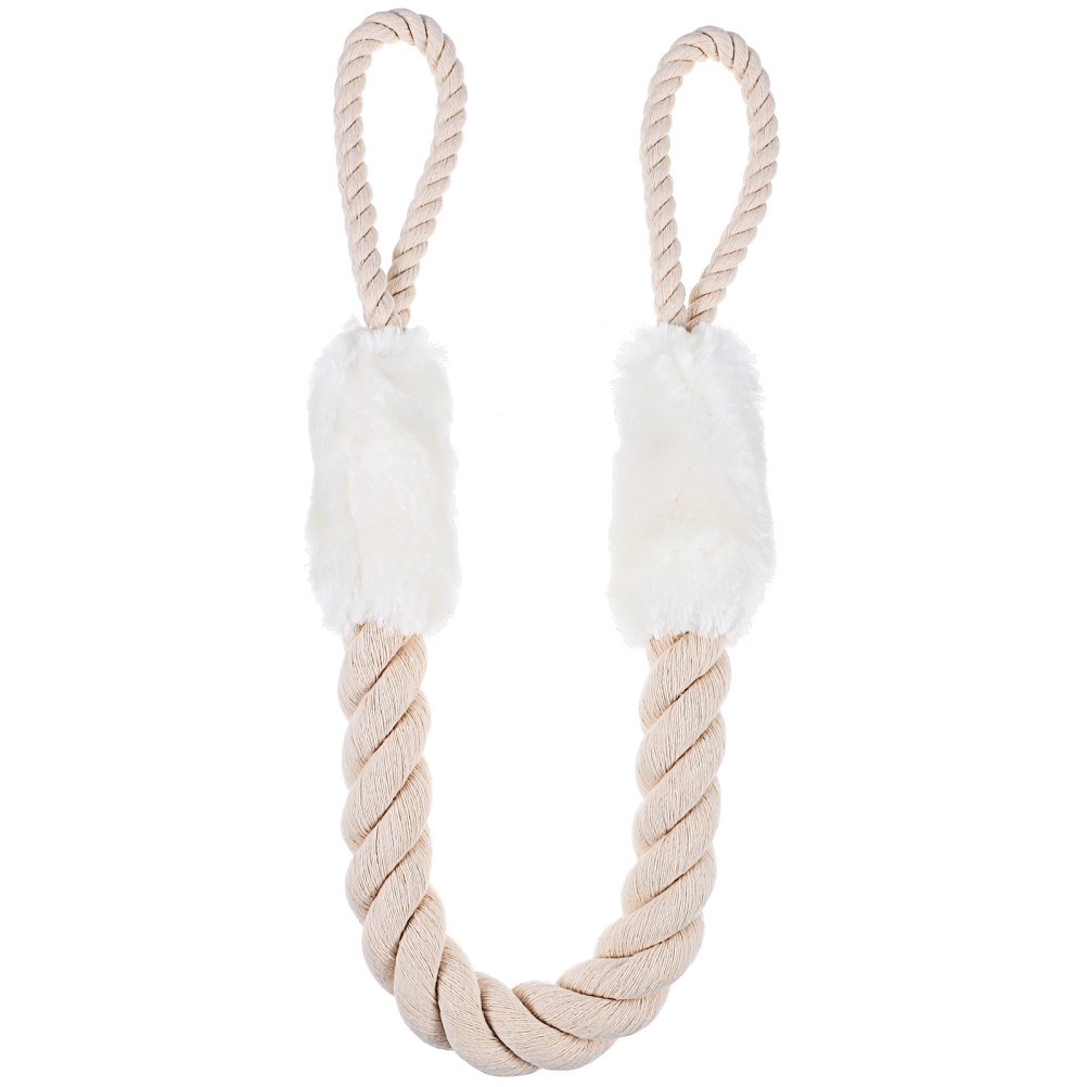 Cotton Polyester Door Strap Latch Finger Pinch Guard Door Rope for Pets