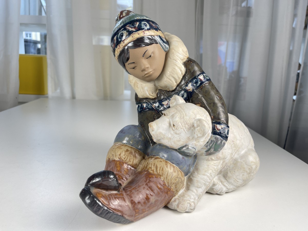 Lladro porcelain figurine, 23.5 cm. – First choice – Condition as shown in…