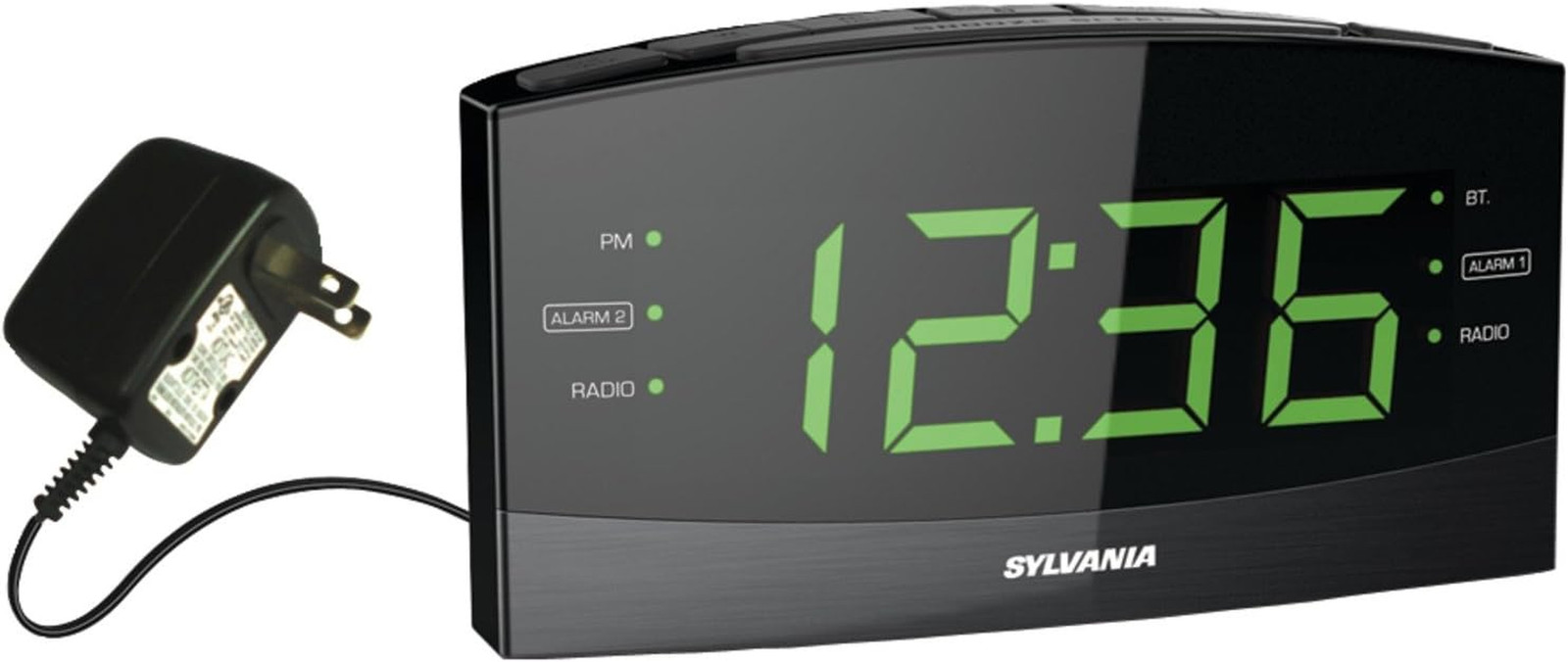 Proscan Unknown PCR1989BT 1.8&Prime; Jumbo Digit Clock with AM/FM Radio, Bluetooth and
