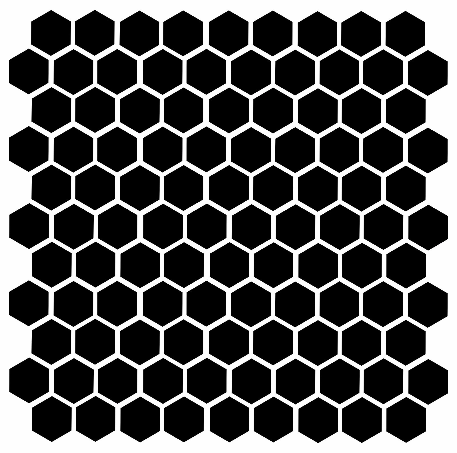 Honeycomb (104) 1&Prime; Vinyl Decals Bee Honey Home Accent Geometric Die Cut Sticker