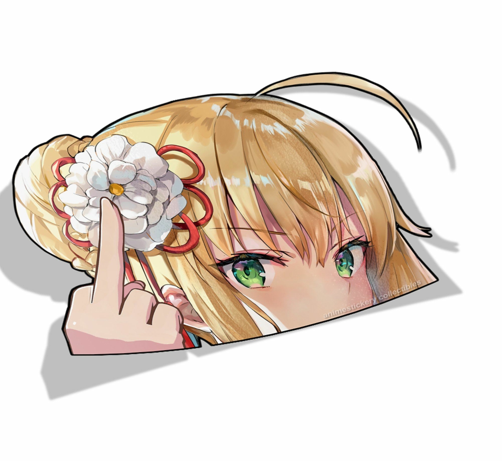 Saber | Fate/stay night | Peeker – Peek – Anime Vinyl Stickers