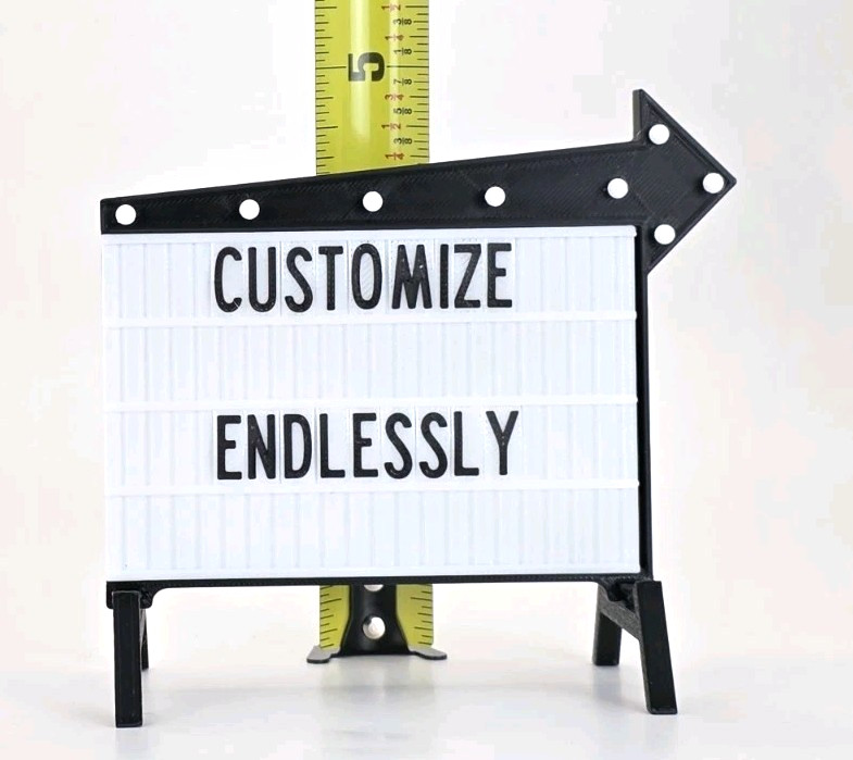 Custom request for Marquee Sign numbers and alternate characters for Morr_812463