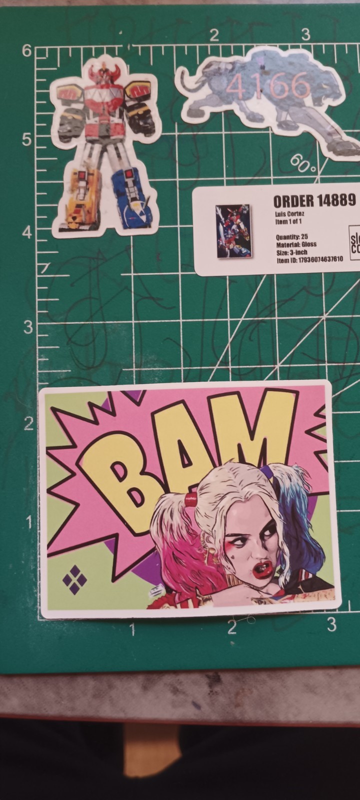 HARLEY QUINN X MATTE X DIE-CUT STICKER X BATMANS X HARLEY QUINN STICKER