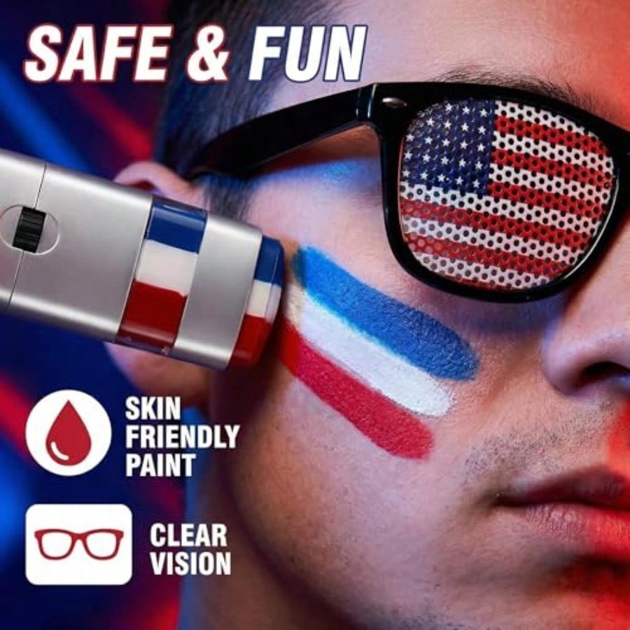 6pcs Set The 2026 American Celebration,USA World Cup Fan Kit,Complete Soccer Che