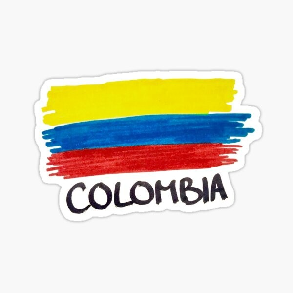 columbia flag Sticker decal vinyl car/truck/laptop/ tumbler waterproof