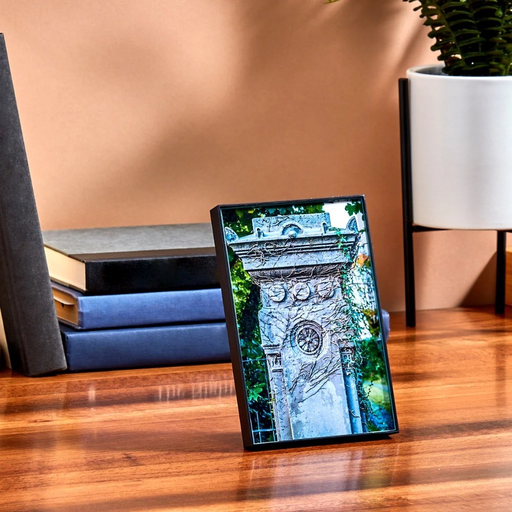 (8 pack) – 4×6 Picture Frame – Black Front Loading Wall or Tabletop Photo Frame