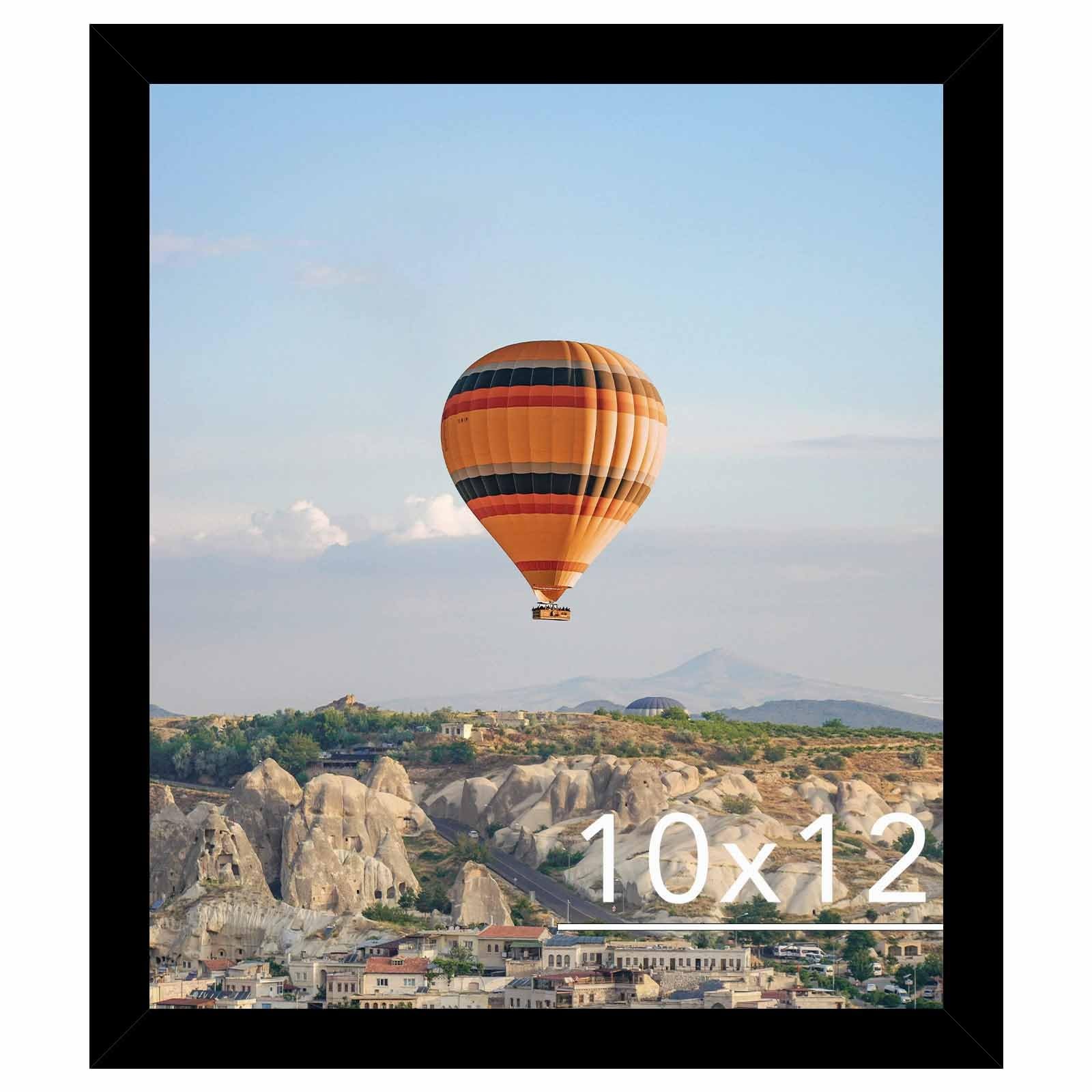 JCJMY 10×12 Picture Frame Black for Wall, Wall Hanging inch,