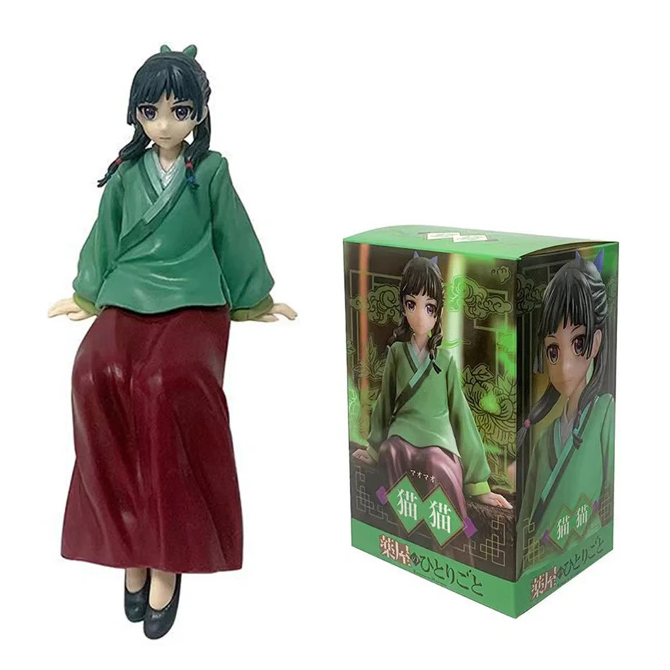 13-17cm The Apothecary Diaries Anime Figure Maomi Action Figural Pvc Model Kawai
