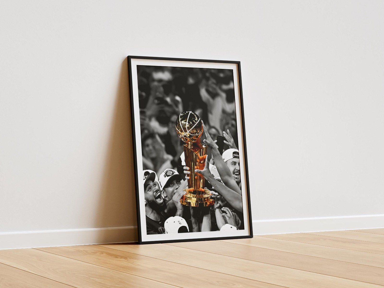 New York Knicks 2026 NBA Champions Trophy Poster, Knicks Champions Wall Decor.