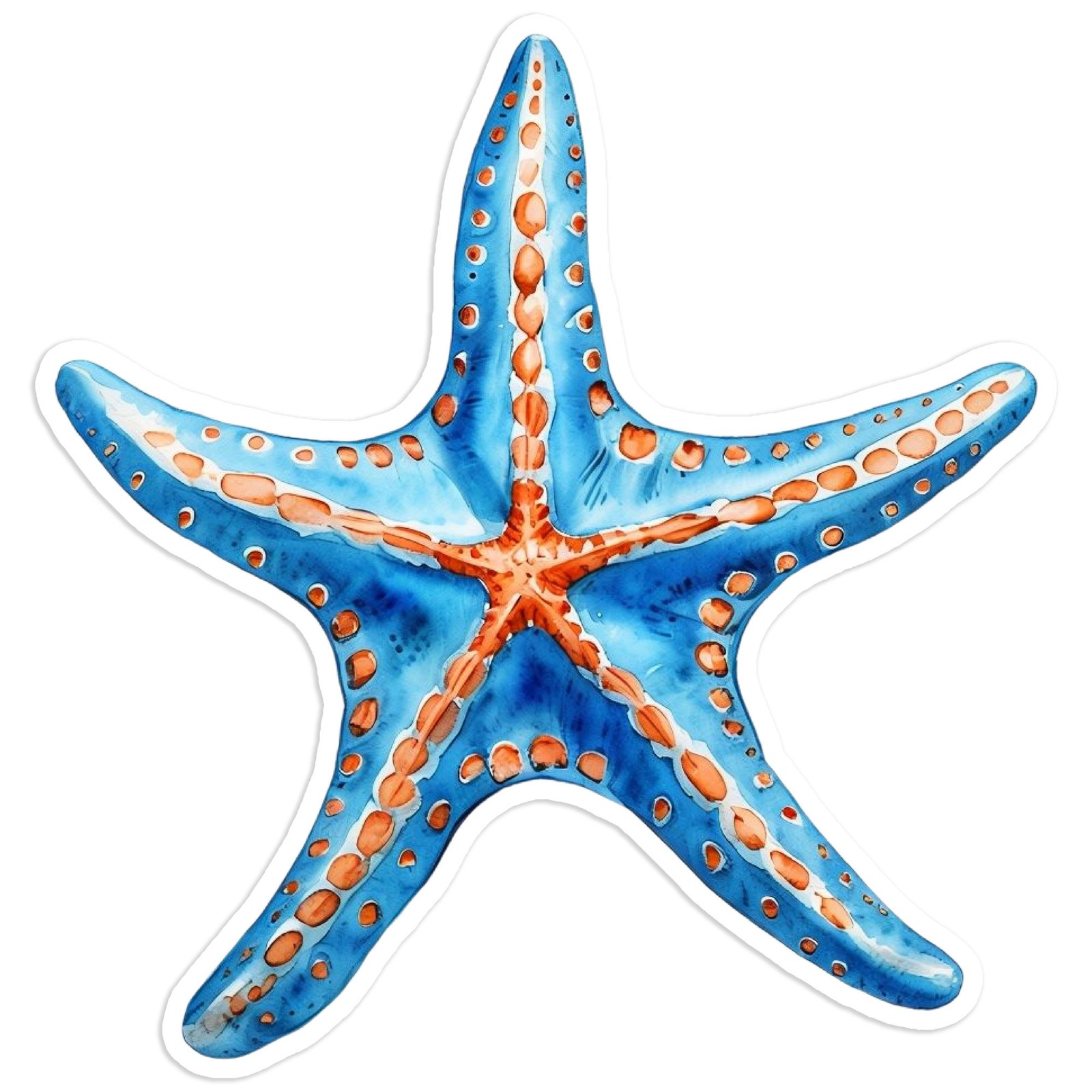 Starfish Ocean – Vinyl Decal Sticker – Car Window Laptop – #1658