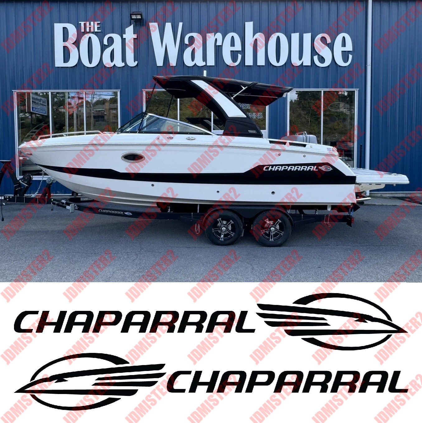 Chaparral Boat Decal Yacht Stickers Vinyl High Quality Outdoor – Any Size