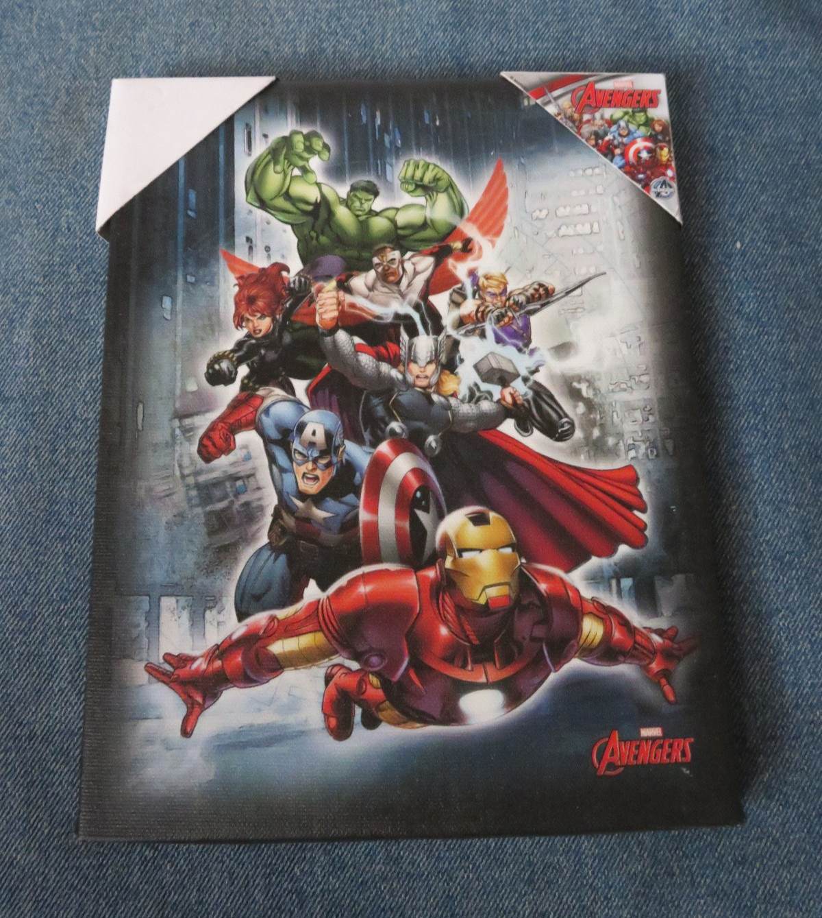 Marvel Super Hero Avengers Character Canvas Print Wall Decor 6 1/2&Prime;x8 1/2&Prime;