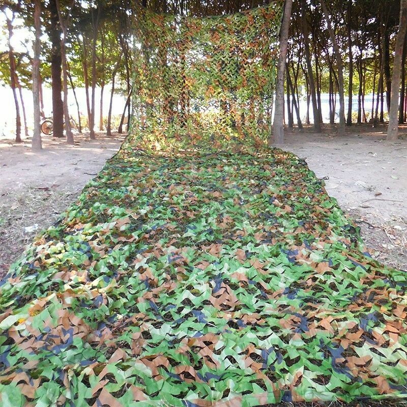 Camouflage Net Military Oxford Hunting Camping Sunshade Netting Customized Size