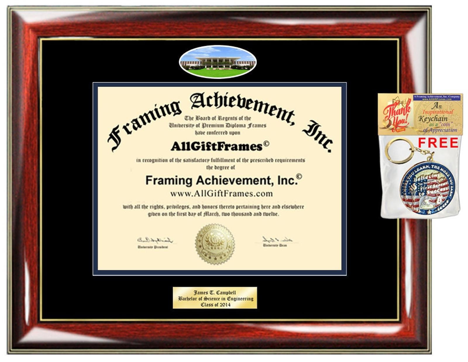 University of New Orleans diploma frame UNO degree framing graduation gift
