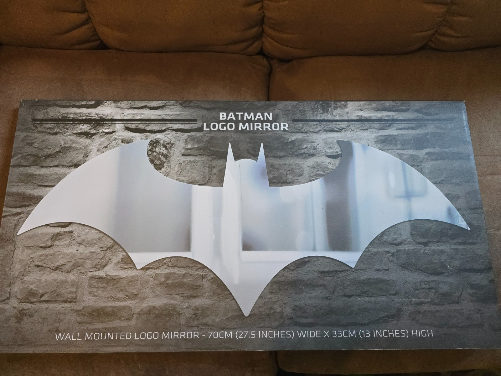 Batman Logo Wall Hang Mirror, Brand new