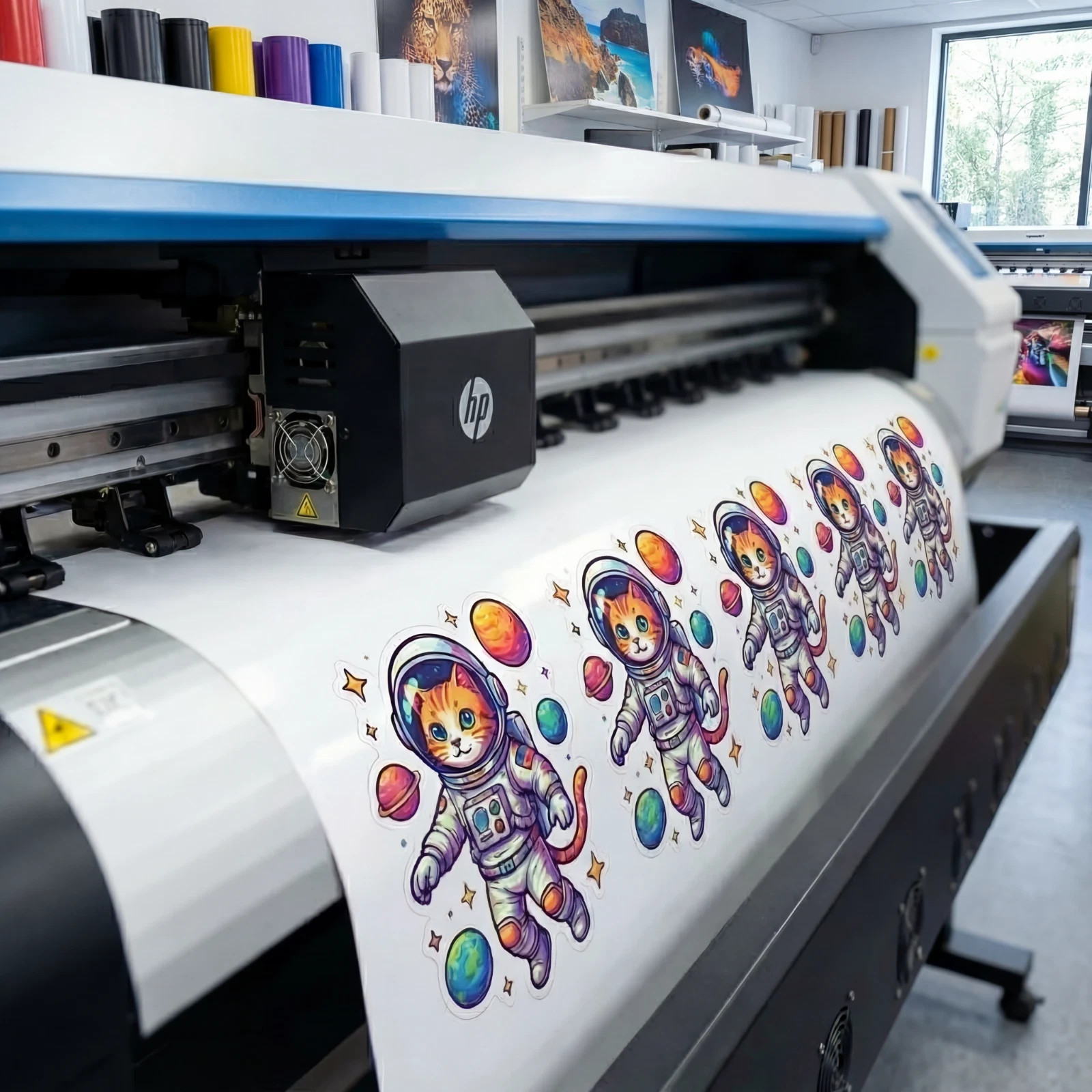 Custom Vinyl Stickers Logo Labels Waterproof Die Cut Any Size Shape Decals USA