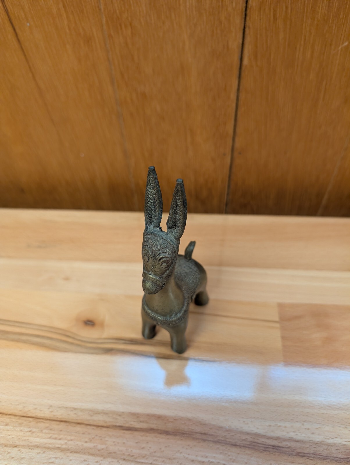 Vintage MCM Long Necked Donkey Figurine 6&Prime; x 2&Prime; x 1.5&Prime;