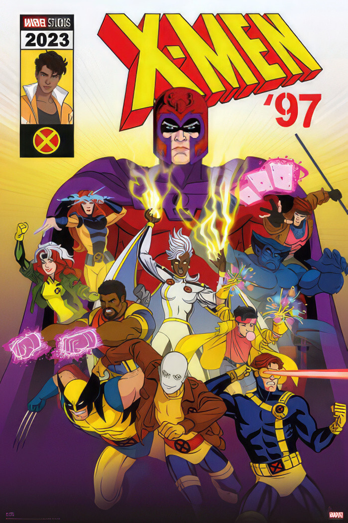 X-Men &rsquo;97 – Marvel Comics TV Show Poster (Character Montage) (Size: 24&Prime; x 36&Prime;)