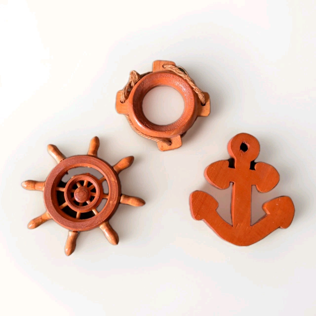 Nautical Themed Wooden Decor Pieces