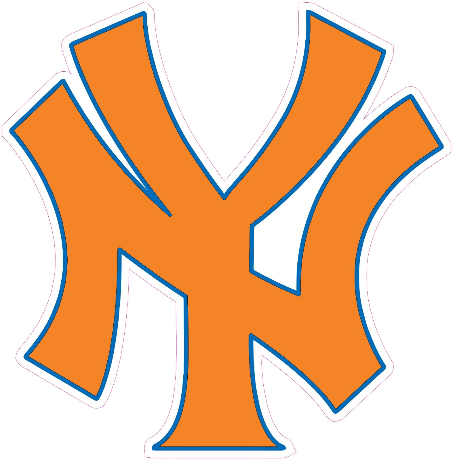 New York Knicks Basketball Vinyl Decal Sticker Car Truck Bumper Tumbler Mug