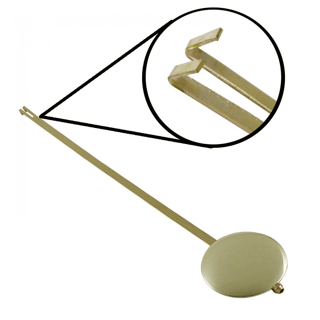 USA Takane Pendulum Clock Movements Kit and More, 1&Prime; Shaft Length (Set of 3)