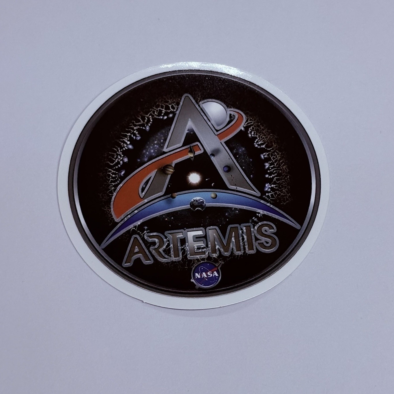 Artemis II NASA Logo Novelty Sticker Decal Space Art Journal Decor Tc6