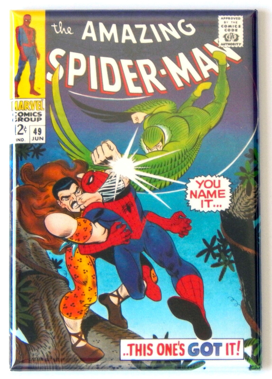 Amazing Spiderman #49 FRIDGE MAGNET comic book