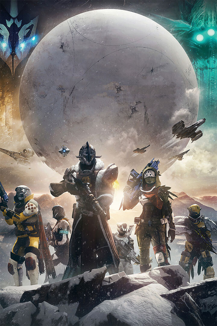Destiny 2 Video Game Adventure Painting Print Wall Art Home Decor – POSTER 20×30