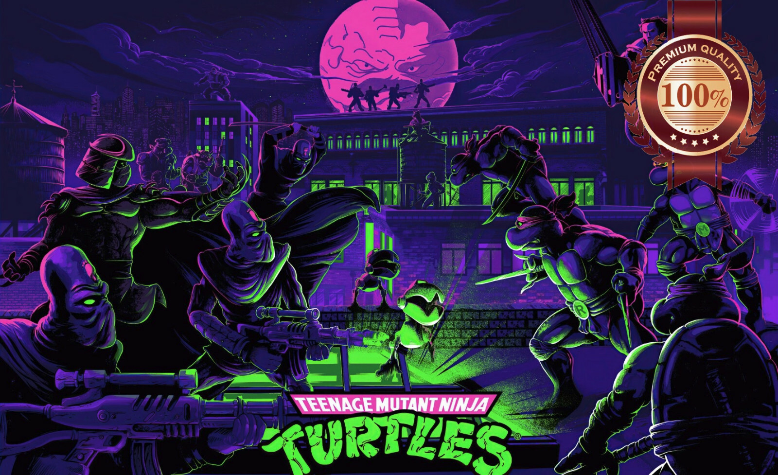 TEENAGE MUTANT NINJA TURTLES TMNT ART ARTWORK COMIC PRINT PREMIUM POSTER