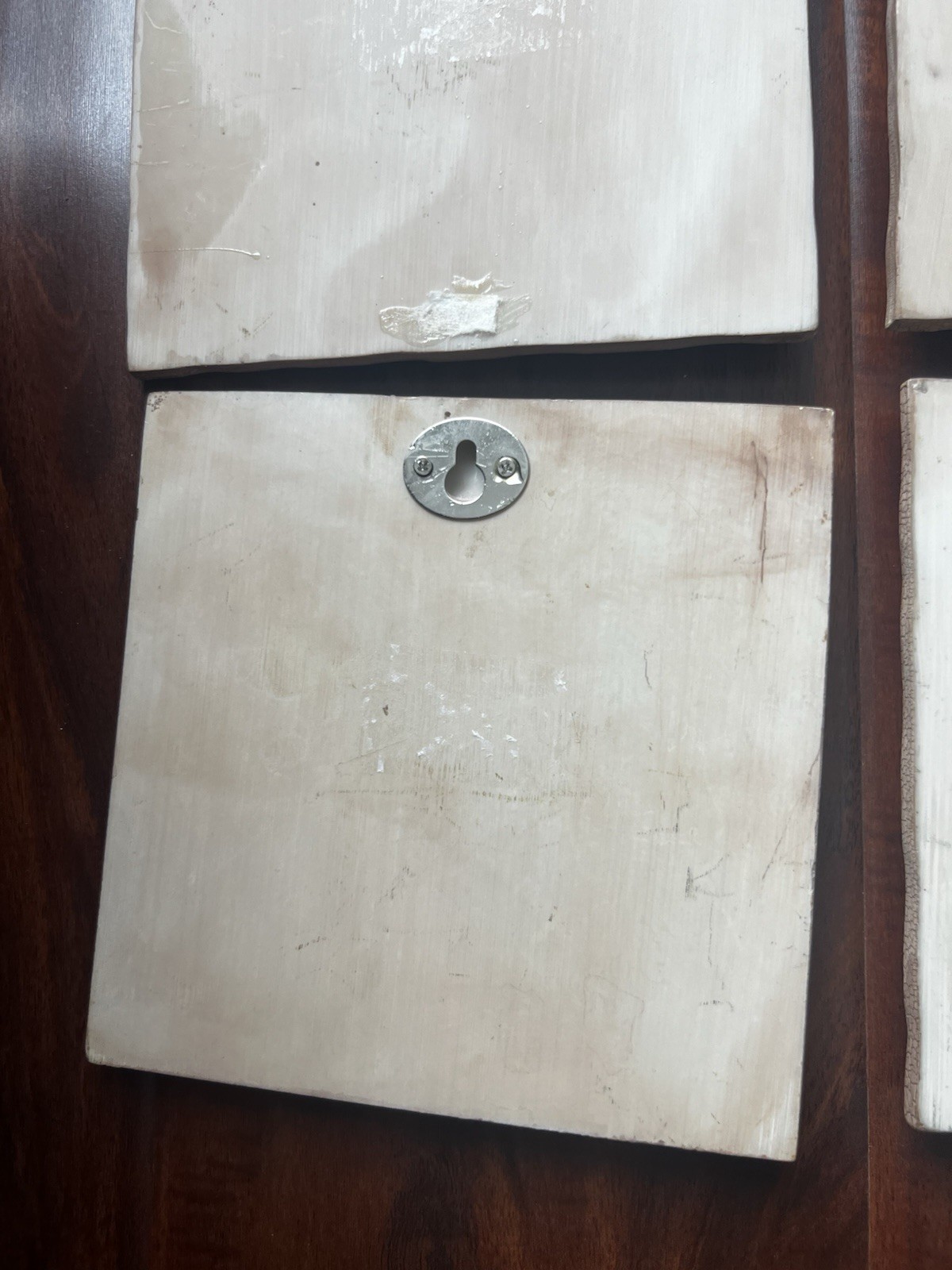 4 Asian Inspired Resin Wall Plaques Prosperity Good Fortune Happiness Longevity
