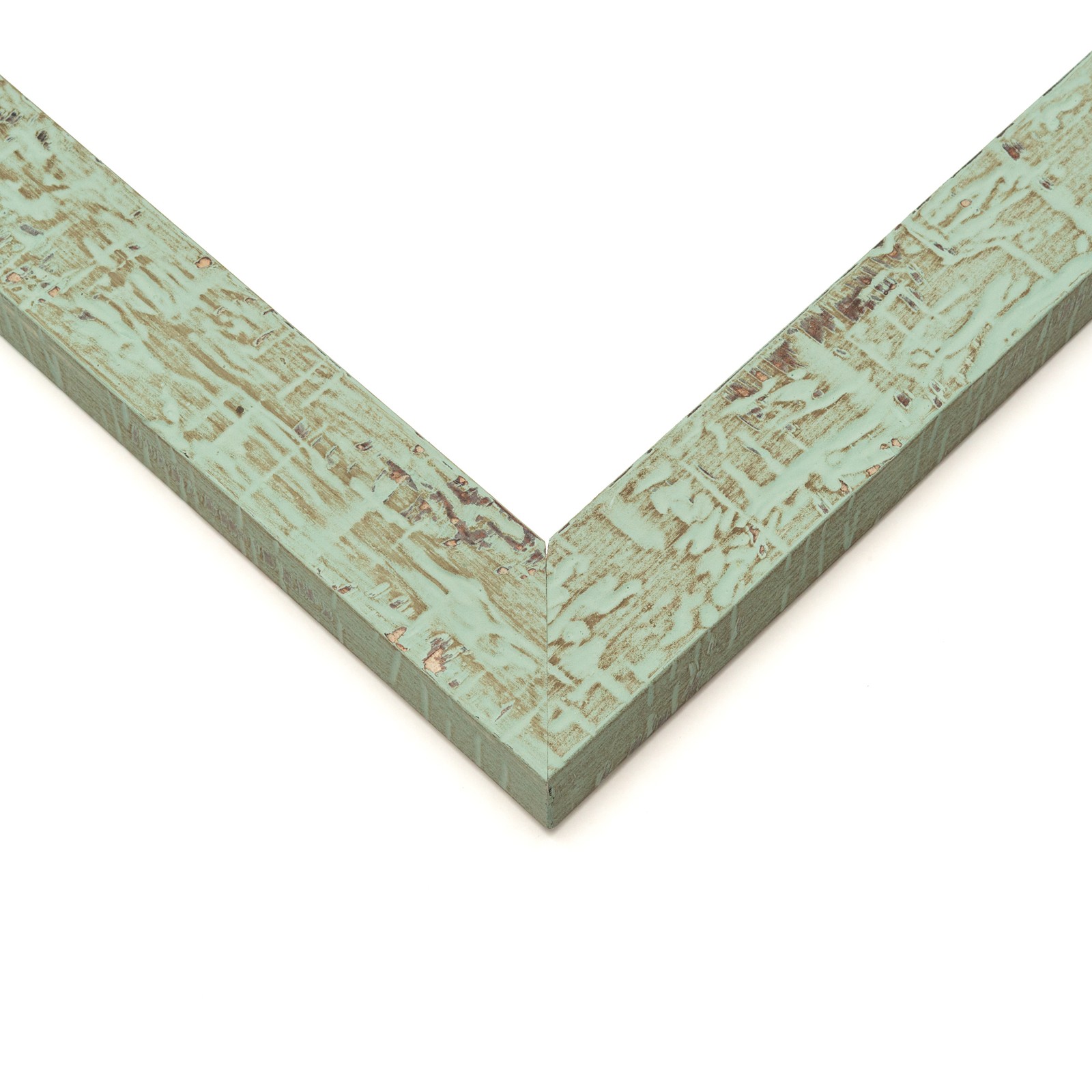 5×12 In Frame Green Solid Wood Picture Frame Width 1.125 Inches | Interior Frame
