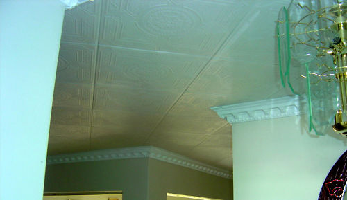 Texture Ceiling Tiles Easy Installation – Lima R30W PAINTED