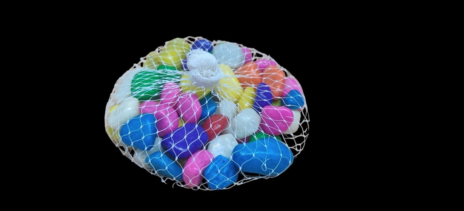 @ Multi-Color Stone Glossy For Plant Vase 180gm B161