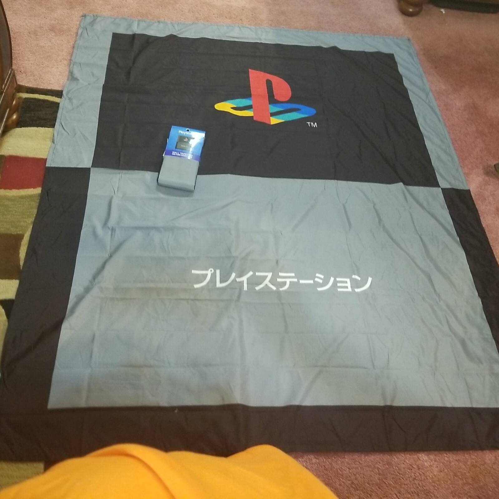 Playstation Wall Tapestry 50” x 60” Curtain 100% Polyester Decor PS Gamer