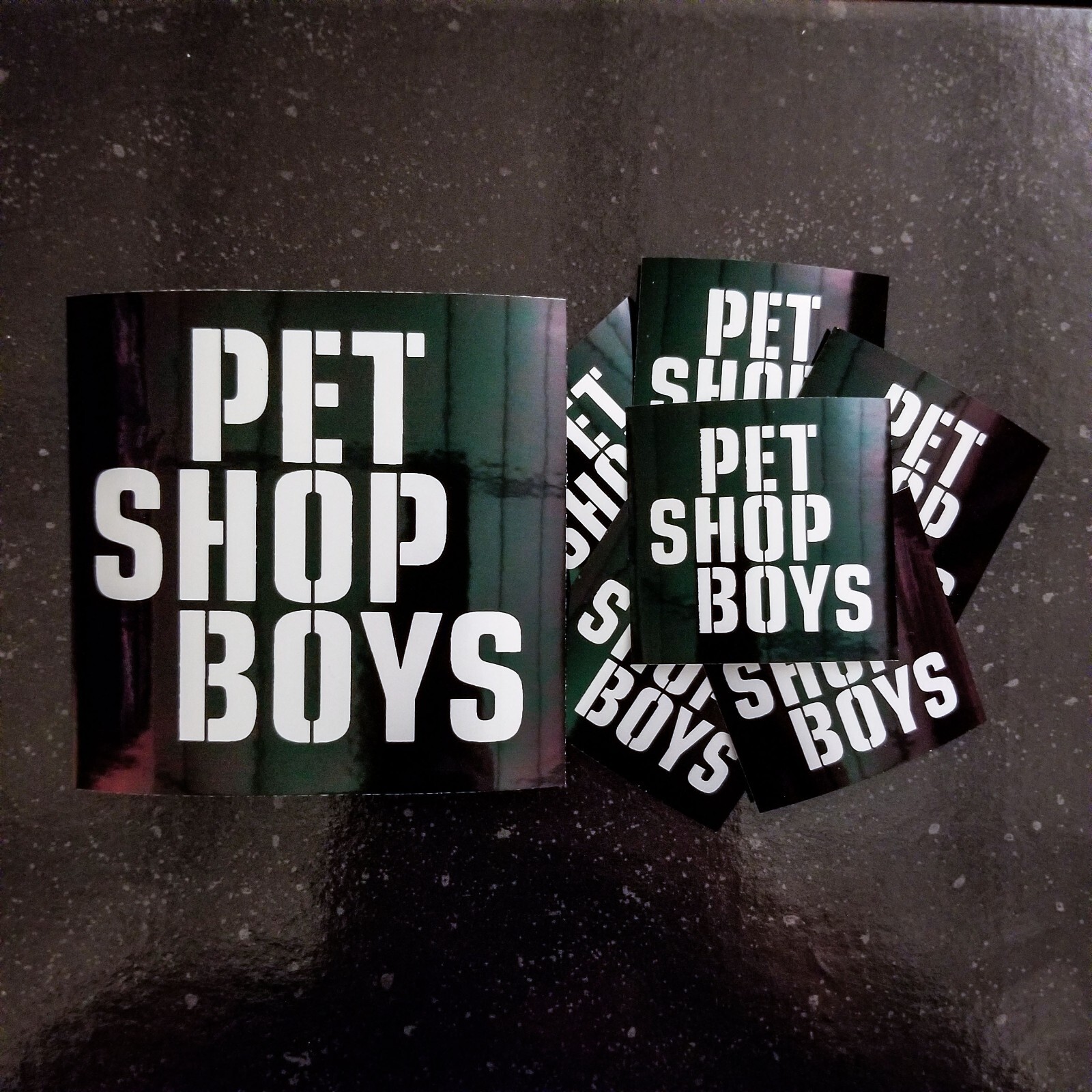 🦇 Pet Shop Boys 4 x 4&Prime; Waterproof Vinyl Sticker [💪 HQ Durability] Erasure Goth