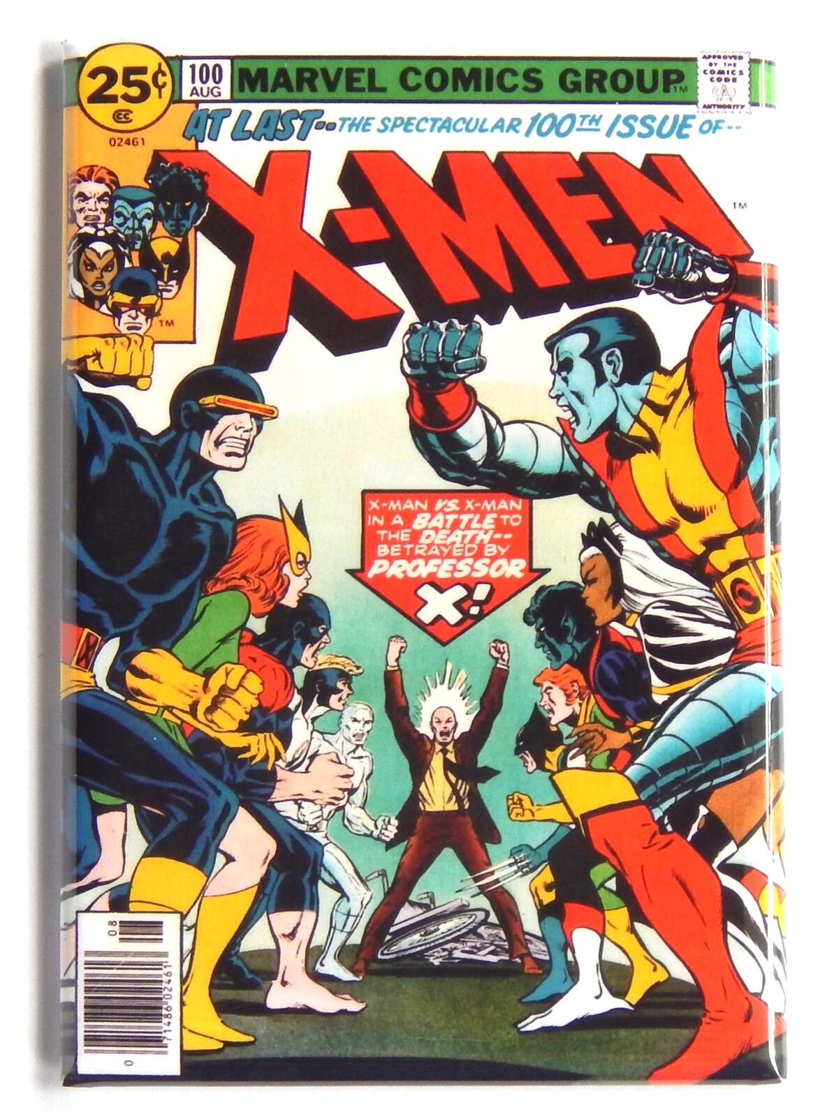 X-Men #100 FRIDGE MAGNET comic book x men