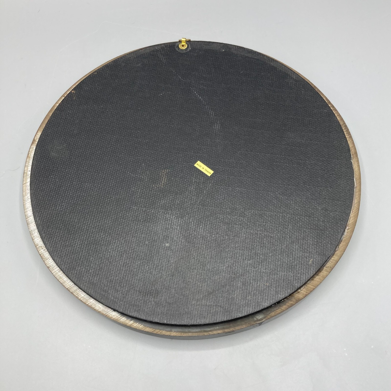 Vintage Silver Crescent Moon Face Mirror Celestial Circular Wall Home Decor