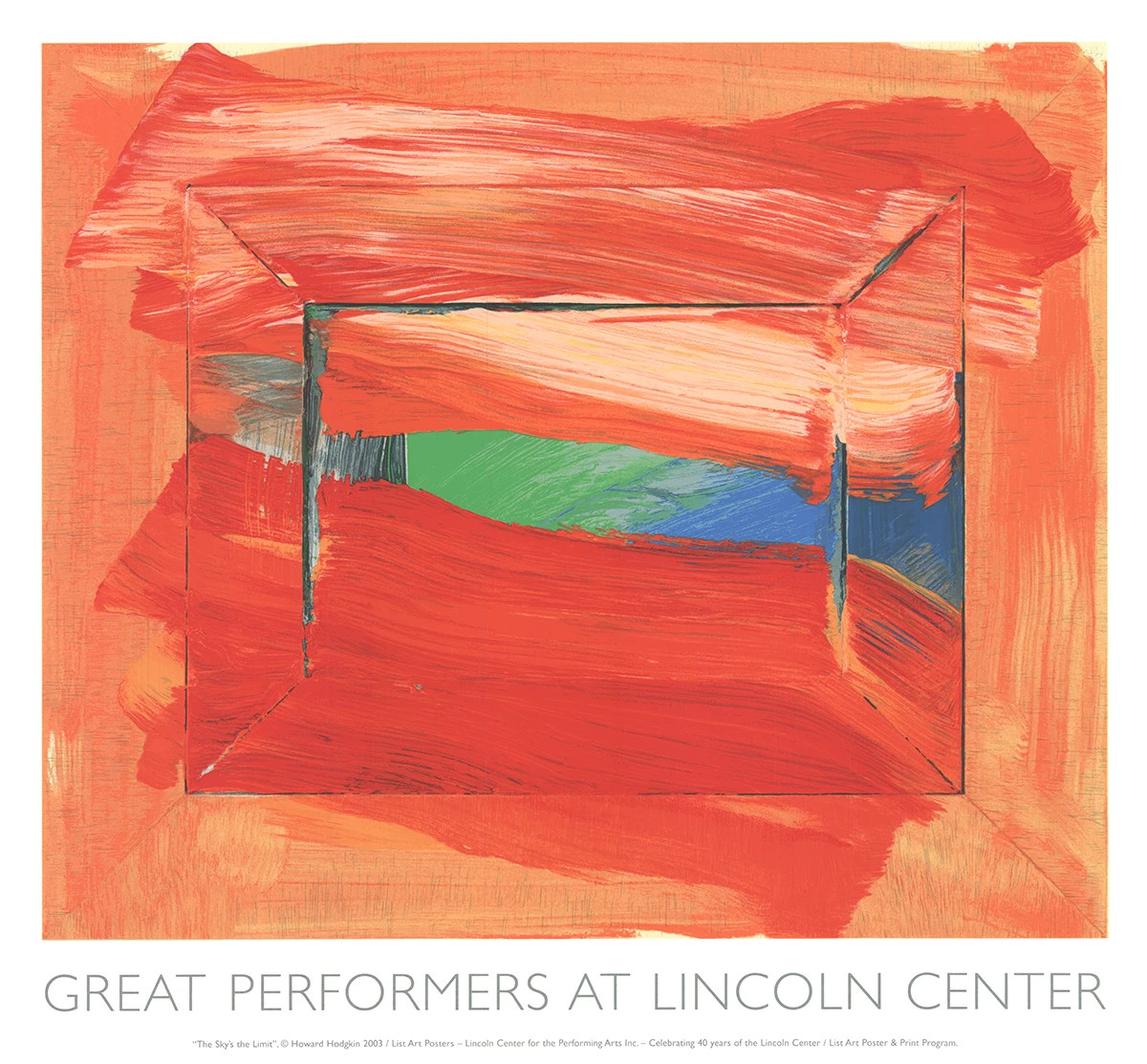 HOWARD HODGKIN The Sky&rsquo;s The Limit, 2002