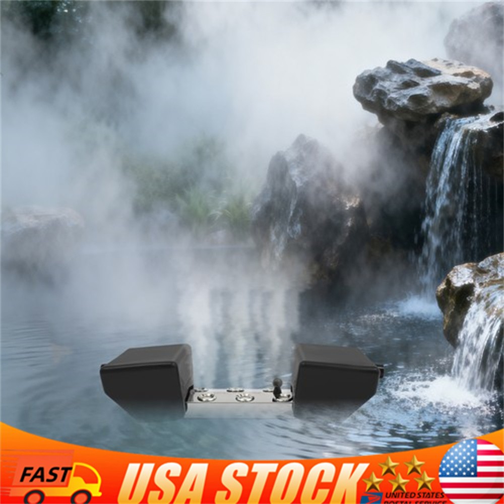 Ultrasonic Mist Maker 6 Head 3000mL/H Pond Fogger Humidifier IP67 Waterproof NEW