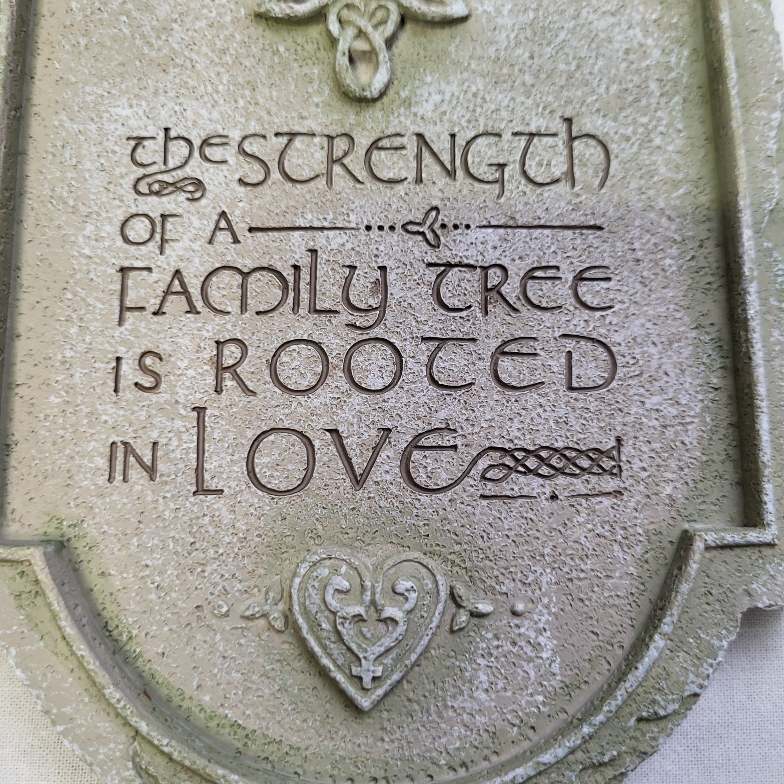 Irish Blessing Stone Plaque w/Ground Stakes « Family Tree is Rooted in Love »