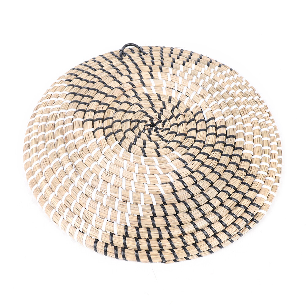 3pcs Set Boho Woven Wall Décor Seagrass Handmade Home Textile Decoration