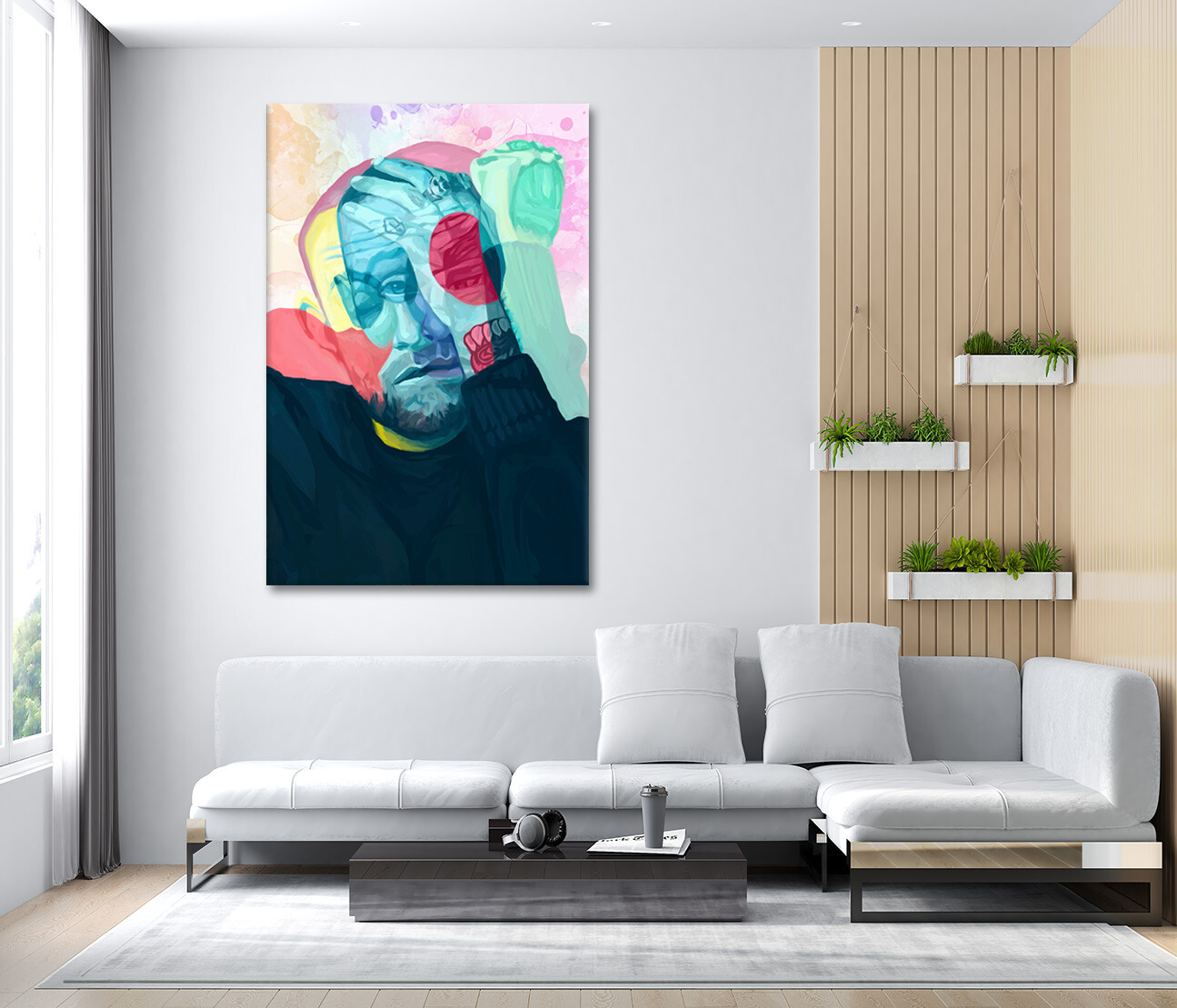 Mac Miller Canvas Wall Art Print Home Decor Pop Art Decoration Framed Artwork