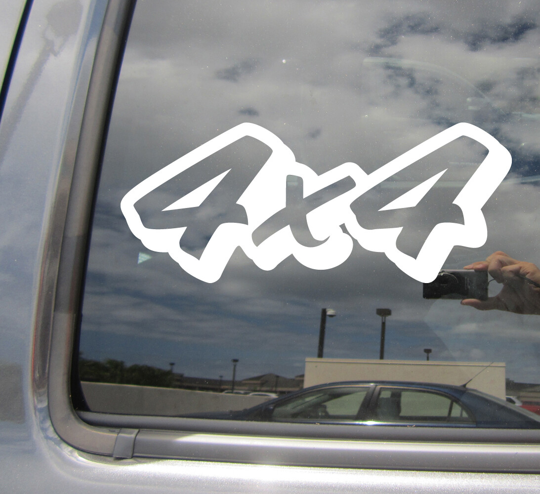 4×4 Offroad – Dirt Mud Auto Window Vinyl Decal Sticker 10115