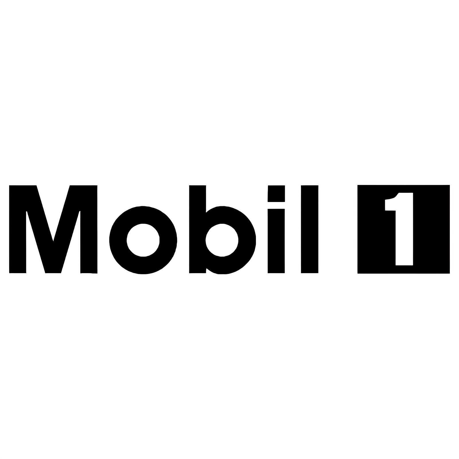 Mobil 1 Vinyl Decal Die Cut
